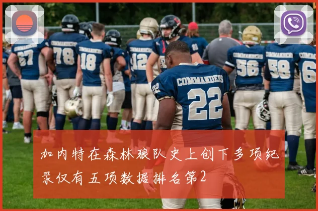 加内特在森林狼队史上创下多项纪录仅有五项数据排名第2